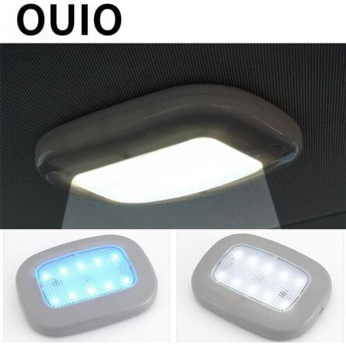 12V DIY Car LED reading light Trunk ceiling lamp for Nissan Juke X-trail Qashqai Opel Astra J H G Insignia Kia RIO Ceed Sorento