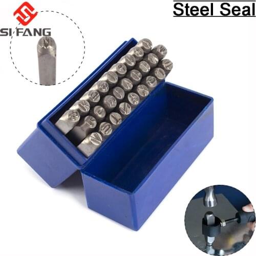 Alphabet 26 Letters Stamps Punch Set Box Steel Metal Punch Tool For DIY LeatherCraft Decoration Jewelry
