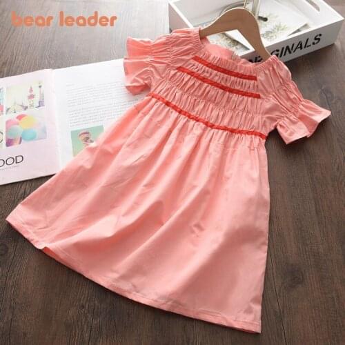 Bear Leader Girls Princess Dresses 2021 New Autumn Girl Polka Dot Dress Children Fashion Sweet Vestidos Kids Cute Clothing 3 8Y