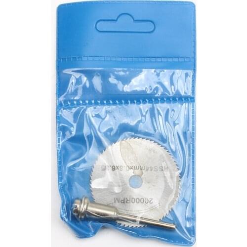 Free shipping 1PC 44 mm HSS Circular Saw Blades Cut off Fit Wood Cutting Disc For Dremel Rotary Tools Accessory LUBAN