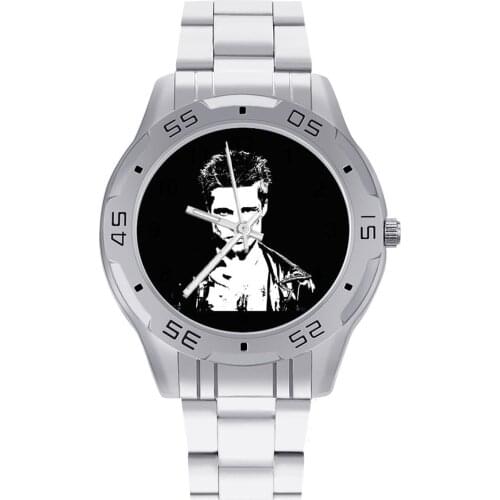 Fight Club Quartz Watch Steel Photo Wrist Watch Men Business Fancy Photo Wristwatch