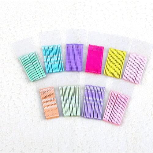 Hot Sell Japan Korea 1 Set 14Pcs Hair Clips 5cm Candy Colour Pins Grips Hairpin Hairwear Hair Accessories 5--4.9cm