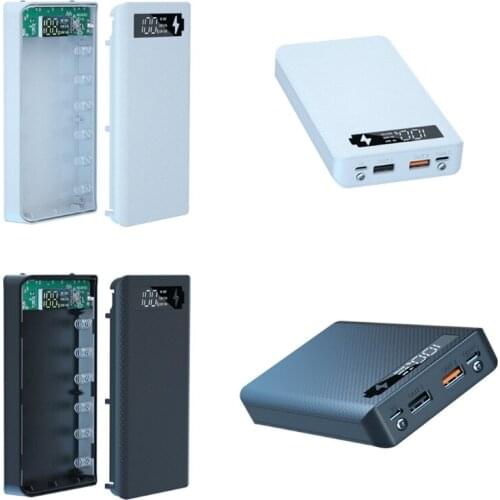 Wearproof Charging Box 18650 Power Bank Holder Case DIY Shell Batteries Holder Lithium Battery Holder