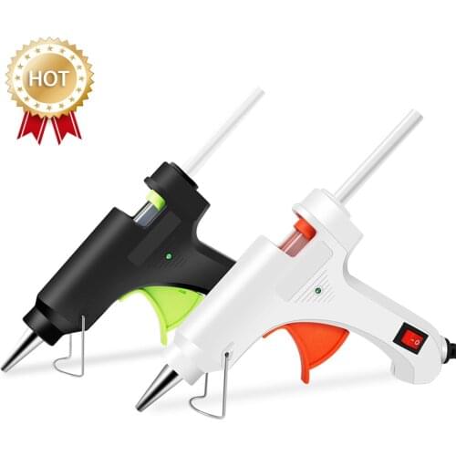 Glue Gun With Switch 20W Hot Glue Gun Hot Melt Glue Gun Mini Glue Gun DIY Mini Hot Glue Gun 40W High Temperature Silicone Gun