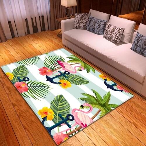 Flamingo Series Carpets, Bedroom Non-slip Carpets\floor Mats, Home Decoration Carpets And Carpets, Used In Family Living Rooms