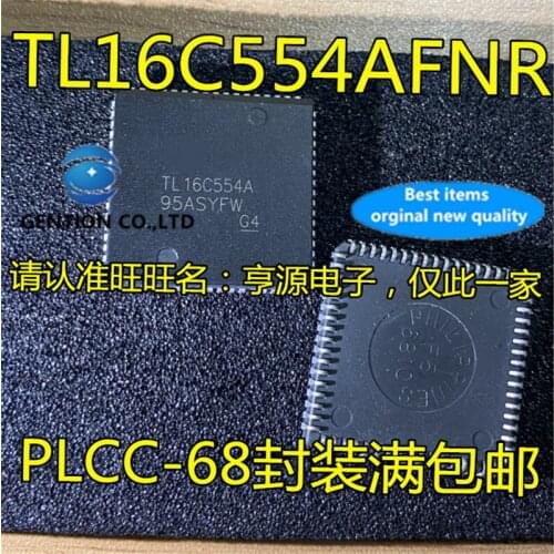 5Pcs TL16C554AFNR TL16C554A PLCC-68 Transceiver universal asynchronous chip in stock 100% new and original