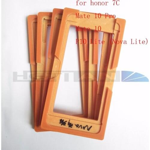 Glue Mould LCD screen glass Mold Holder oca molds for Huawei P10 Lite Nova Lite/Mate 10 Pro/Mate 10/honor 7C