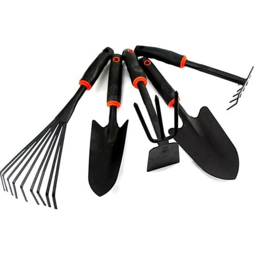 Durable Steel Hand Weeding Fork Transplanting Digging Tool Trowel Shovel Hoe 3/5/9 Pronged Rake For Garden Planting Hand Tool