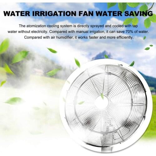 Garden Spray Portable Mist Fan Ring Water Mist Fog Sprayer Cooling Irrigation System Garden Tools Fog Mist System