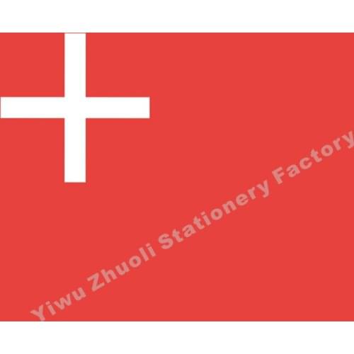 Switzerland Schwyz Flag 120X120cm (4x4FT) 120g 100D Polyester Double Stitched High Quality Banner Free Shipping