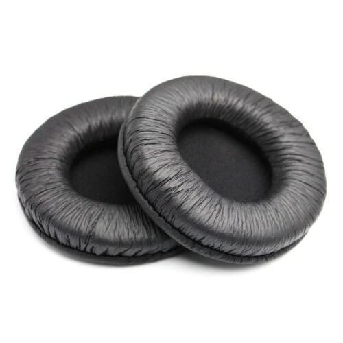 Replacement Foam Round Ear Pads Earpad Earpads Cushion Cover Pillow for Headphones Headset 80mm 8cm Black
