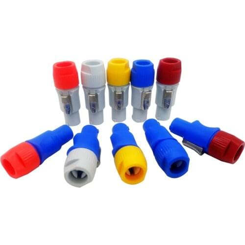 Stage Light led PowerCon Connector NAC3FCA 20A Cable Speak-ON Connectors 250V Powercon 3 pin Speaker powercon male plug