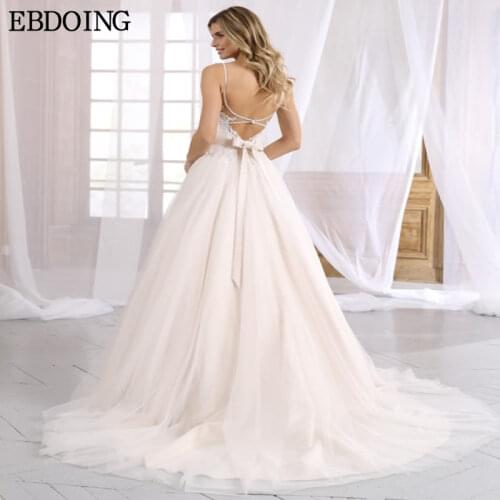 Vestidos De Novia Newest A-Line Wedding Dress For bride Sweetheart Neckline Thin Straps Long Floor-Length Plus Size Bride Gown