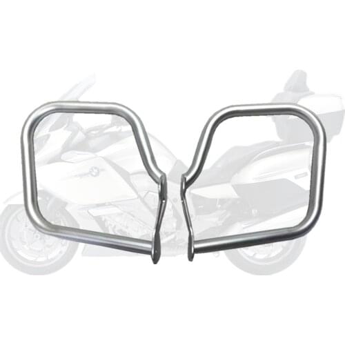 Motorcycle For BMW K1600GTL K1600 GTL 2011-2018 Rear Crash Bar Saddlebag Side Box Bumper Stunt Cage Frame Protector