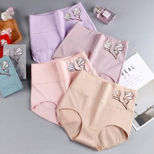 3pcs/lot Women Cotton Underwear soft Seamless Panties Sexy Briefs Ladies Lingerie Calcinhas Intimates Underpants High Waist