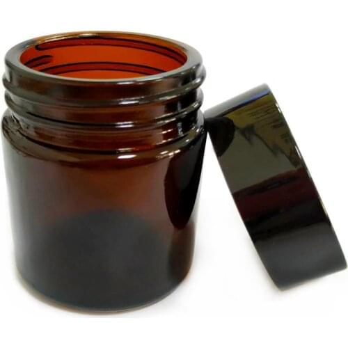 Anti UV Glass Bottle Liquid Container Lightproof Bottle for Storing Lacquer Acrylic UV Resin 100 ml Capacity