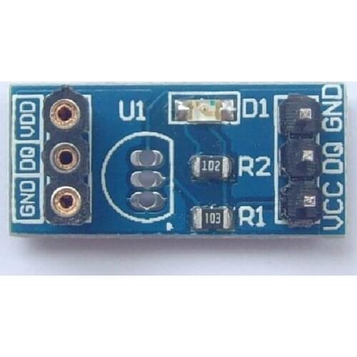 Free Shipping!!! 10pcs DS18B20 temperature module temperature sensor module (without chip) module sensor