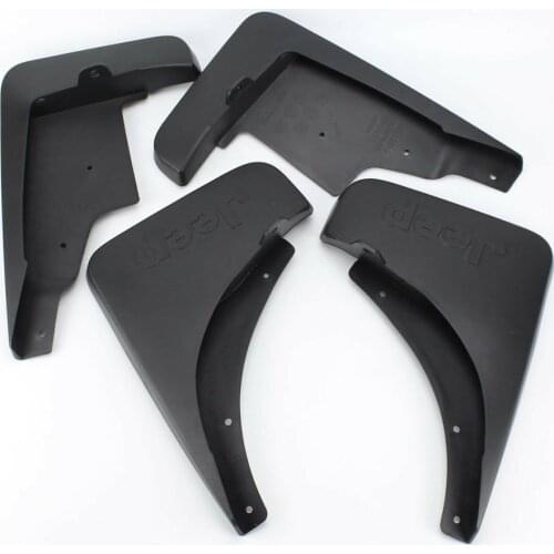 4PCS/Set Front Rear Mud Flap Mud Guards Fit For 2011-2016 Jeep Compass Splash Guards Mud Flaps Guards Car Body Protection