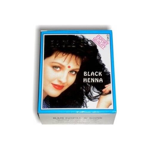 Eagles Henna Black Original Hair Color Paint Dye Black Henna 10 gr x 6 Pack