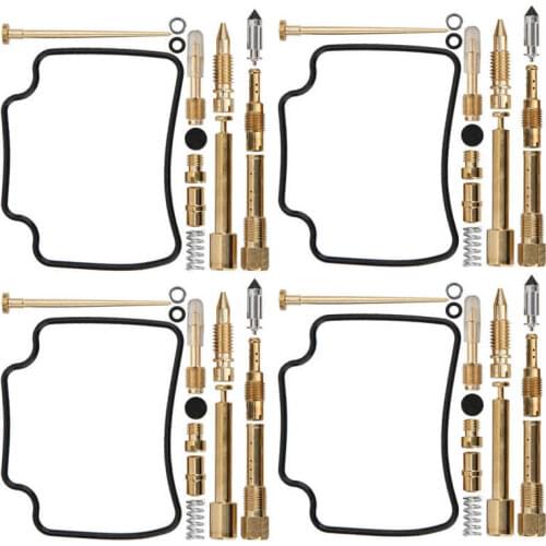 Carburetor tool car accessories 4 Sets Carburetor Rebuild Fix Kit Carb Overhaul Seals Fit for Honda CB750 RC42 1992‑2008