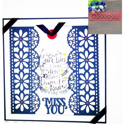 Lace Flower Shape New Metal Cutting Dies Stencils DIY Scrapbooking Album Decorative Embossing Folder Suit Paper Cards Dies Cut