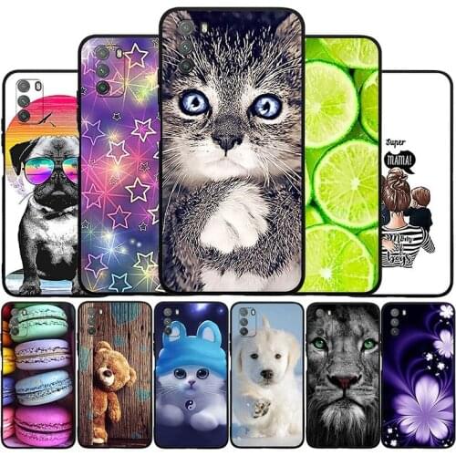 Soft TPU Case For Xiaomi Poco M3 Phone Case Silicone Back Cover For Xiaomi Poco M3 Covers Anime Cute Flower Luxury Bumper