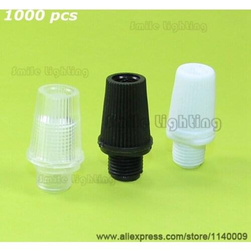 1000pcs Plastic Cable Grip Strain Relief Wire Clamp Cord Grip