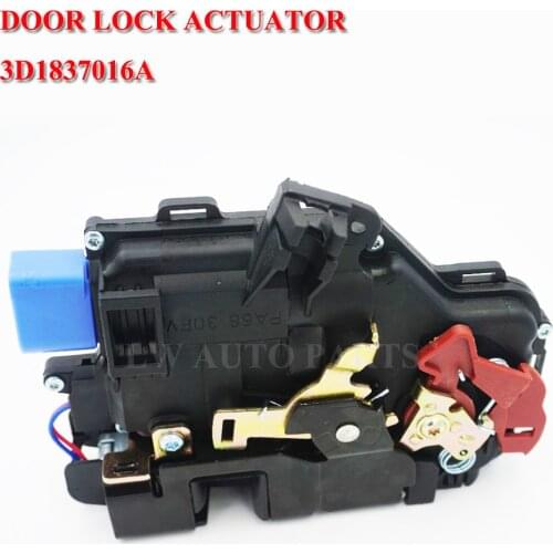Right Front Door Lock Actuator Central Mechanism 3D1837016A for VW Caddy Jetta Golf 5 V Phaeton Seat Toledo Skoda Octavia 9 Pin