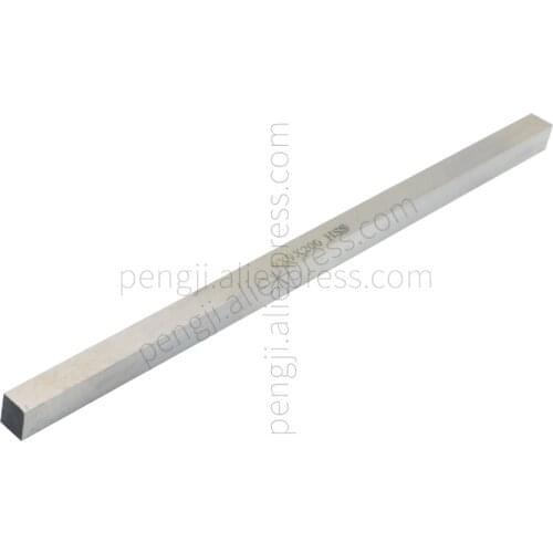 HSS CNC Lathe Tool Bit 9mm x 9mm x 200mm, Square Lathe Turning Tool Blanks, High Speed Steel Rectangular Fly Cutter Mill Blank