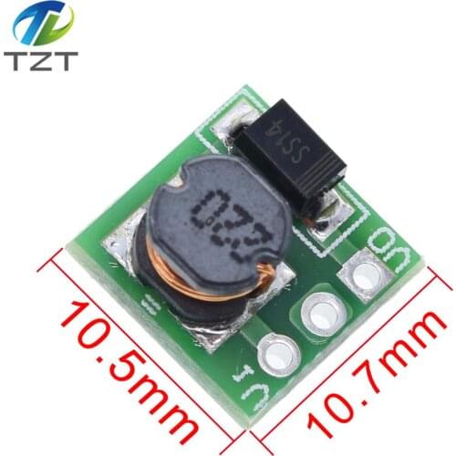 TZT 0.9-5V To 5V DC-DC Step-Up Power Module Voltage Boost Converter Board 1.5V 1.8V 2.5V 3V 3.3V 3.7V 4.2V To 5V