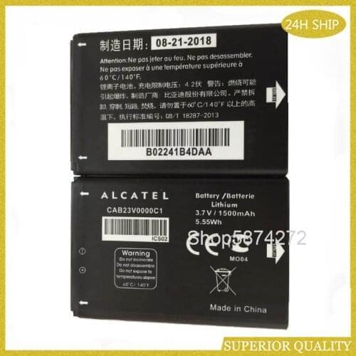 10pcs CAB23V0000C1 1500mAh 3.7V 3.7Wh High Quality Replacement Li-ion Battery for Alcatel Y800 Y580D Mobile Phone battery