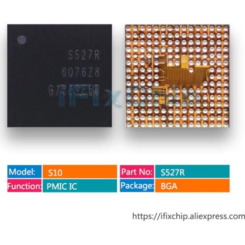 2pcs/lot S527R For Samsung A7 2018 Big Power management PM IC PMIC Chip
