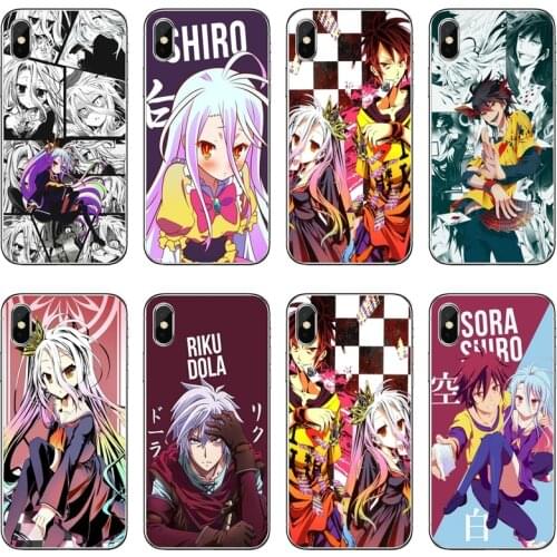 Anime No Game No Life Zero Silicone Phone Case For Xiaomi Redmi 9T 9C 9A 7 7A K20 6 6A S2 Redmi Note 9S 9T 9 8 8T 7 6 5A Pro