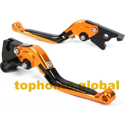 For Moto Guzzi BREVA 750 2003 - 2009 CNC Foldable Extendable Brake Clutch Levers 2004 2005 2006 2007 2008