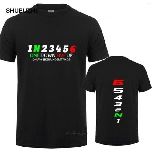 Fashion Biker 1n23456 Motorcycle T Shirt Men Teeshirt Race Tshirt Moto Double Side Tee