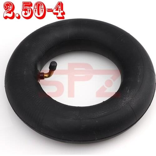 Brand new 4-inch motorcycle tire inner tube 2.50-4 tire metal bend valve valve for gasoline and electric scooter bicycles