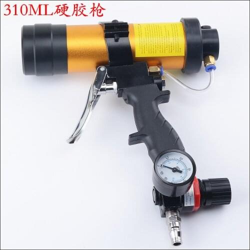 NEW 310ml pneumatic air glass glue guns,air caulking gun tools