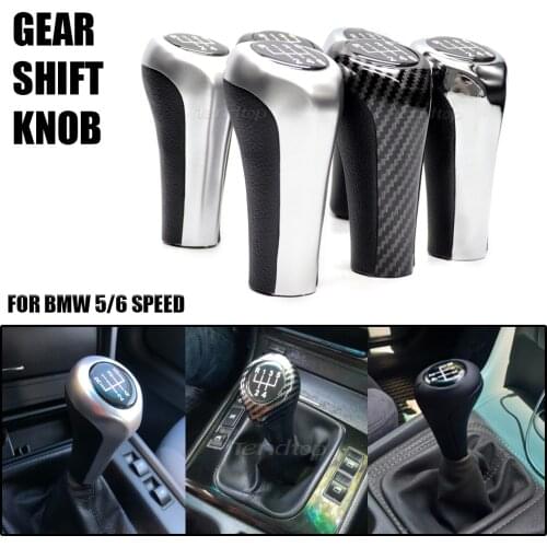 For BMW 1 3 5 6 Series E30 E32 E34 E36 E38 E39 E46 E53 E60 E63 E83 E84 E87 E90 E91 E92 Gear Shift Knob Shifter Lever Stick