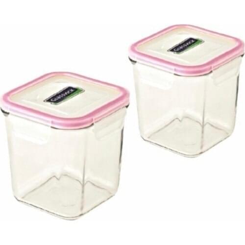 Glasslock 2'li Square Glass Storage Container