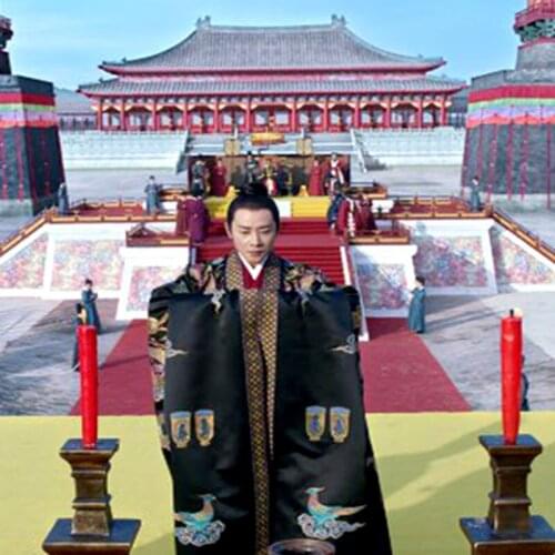 TV Play Royal Phoenix HeLiHuaTing Prince Scholar Delicate Embroidery Hanfu Southern & Northern Dynasties Stage Drama Costume