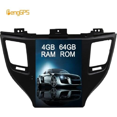 4G+64G PX-6 Android 9.0 Tesla Vertical Screen for Hyundai Tuscon 2015-2018 Audio Player In-dash Carplay 1920*1080 GPS Navigation