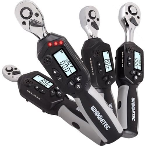 High Accuracy Mini Digital Display Backlight Torque Wrench Ratchet Torque Detection Tool Buzzer Alarm Torque Wrench