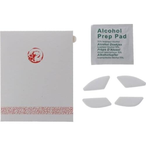 1 set/pack Tiger Gaming Mouse Skates Feet For Finalmouse Cape town Ul2 White Glides Curve Edge Enhanced Version