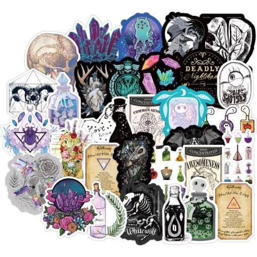 10/30/50PCS Game Apothecary Graffiti Stickers Computer Mobile Phone Luggage Waterproof Stickers Wholesale
