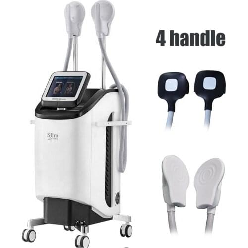 4 handles hiemt emslim electromagnetic muscle stimulation machine device for body Contouring sculpting Ems sculpting slimming CE