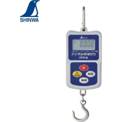 SHINWA Penguin Digital Spring Scale Handheld Weighing Tools Big Panel Hold function Auto Power Off