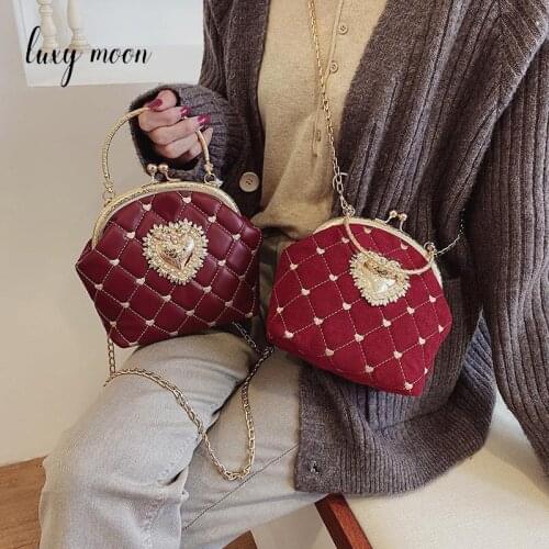 Wedding Party Clutch Evening Bag Mini Vintage Luxury Purse and Handbags Women Bags Designer Velvet Shoulder Messenger Bag ZD2133