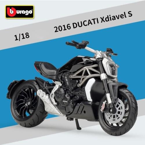 Bburago 1:18 Diecast Motorcycle Alloy Toy DUCATI KTM MV Agusta Motorcycle Model Heavy Duty Travel Car Kids Toys For Boys