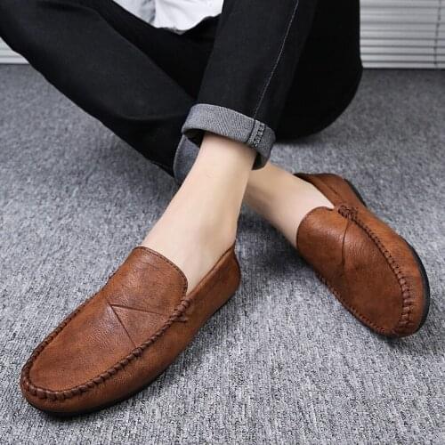 Shoes Men Leather Comfortable Casual Shoes Men Breathable Leather Safety Mens Hot Sale Zapatos Casuales Fashion Para Hombre 2020