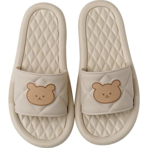 Slippers bathroom students non-slip soft bottom bath sandals and slippers for indoor and outdoor wear 36-41 size